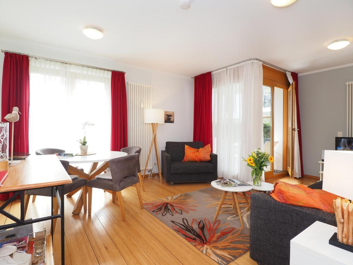 Kaiservillen Heringsdorf - Ferienwohnung Mit 1 Schlafzimmer Und Terrasse D201 Bagian luar foto