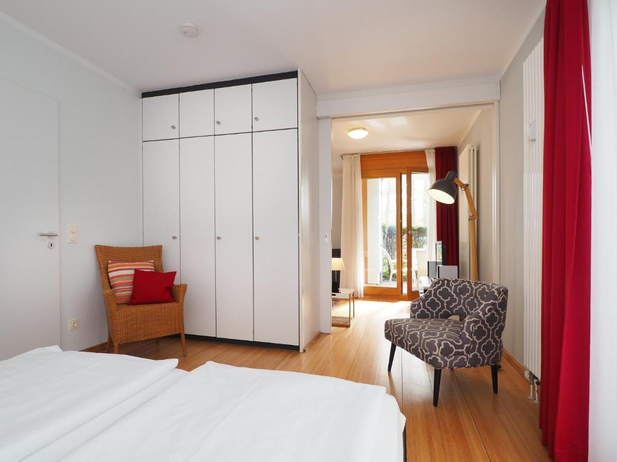 Kaiservillen Heringsdorf - Ferienwohnung Mit 1 Schlafzimmer Und Terrasse D201 Bagian luar foto